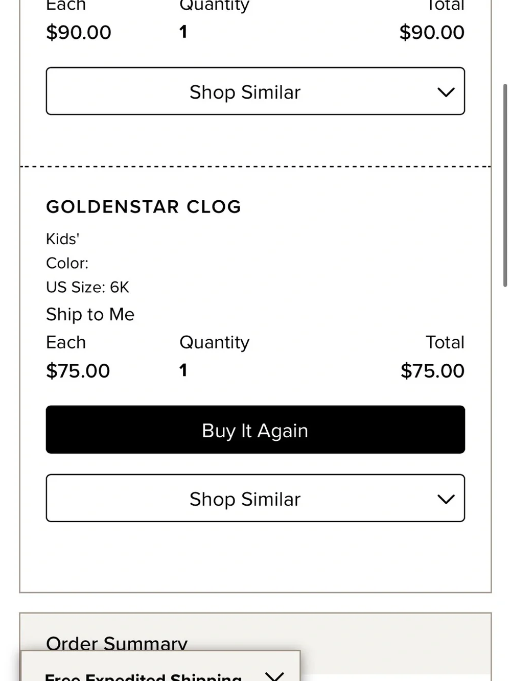 UGG Big Kids Goldenstar Clog
